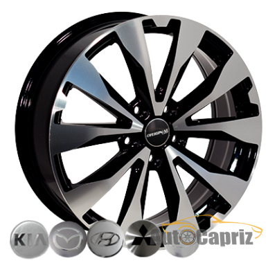 Диски ZF SB507 BMF R18 W7.0 PCD5x114.3 ET48 DIA67.1   